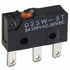 1 Pc Omron Electronics Inc-Emc Div D2Sw-3Ts Switch Snap Action Spdt 3A 125V