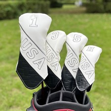 USA Golf Club Head Cover Wood Cover Driver Fairway Wood Head Cover