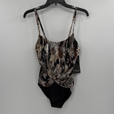 Magicsuit by Miraclesuit One Piece Lisa Swimsuit - Pebbles - 10 - New with tags