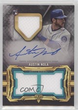 2020 Topps Triple Threads Onyx 7/35 Austin Nola #RFPAR-AN Auto fm0