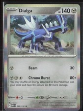 Dialga #095/132 Rare, Holo ME01: Mega Evolution Pokemon