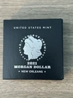 2021 US Mint Morgan Dollar New Orleans in OGP with COA