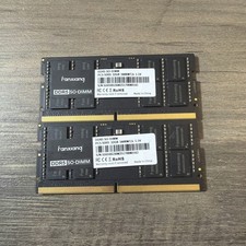 Fanxiang 64GB (2x32GB) DDR5 4800MHz 262 Pin SODIMM Memory RAM Stick for Laptop