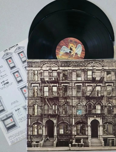 Led Zeppelin ‎– Physical Graffiti VINYL 2LP AUS 1975 (VINYL G+ & COVER VG)