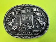 2025 Hesston NFR Rodeo Belt Buckle (Adult size)