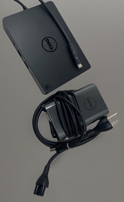 Dell WD15 K17A Laptop Docking Station with 130W Adapter, USB-C