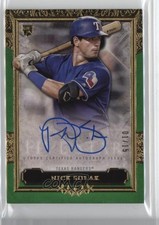 2020 Topps Five Star Auto Green 1/15 Nick Solak #FSA-NX Auto 06rp