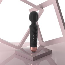 Handheld Cordless Personal Massager - Powerful, 3Hr Runtime, Ultra-Quiet Wate...