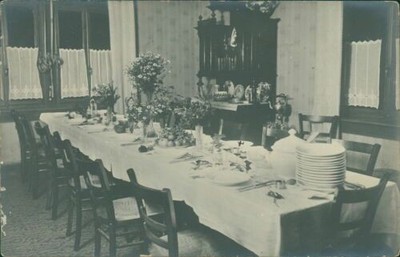 Ansichtskarte Eppstein gedeckter Tisch 1912 (Nr.9463)