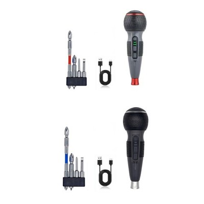 3.6V Battery Powered Screwdriver Lightweight Design Multiple Bits Included