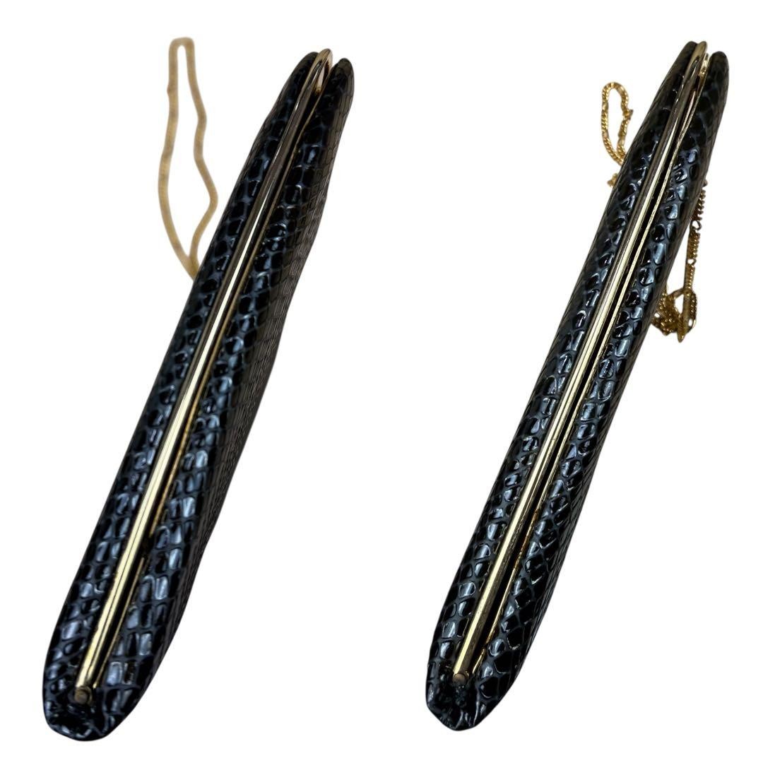 Beautiful Item FENDI Python Pattern Logo Embossed… - image 5