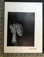 1929 LILLIAN GISH ACTRESS SILENT FIL;M MOVIE STAGE INSERT PHOTO PRINT FC12834