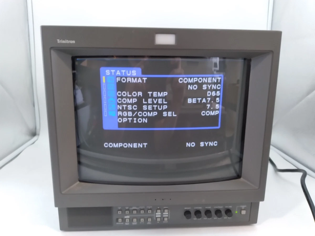 Sony CRT 14 in Screen Video Production Monitors for sale | eBay