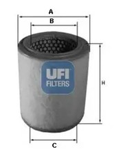 Image of Air filter Filter Insert 27.201.03 UFI