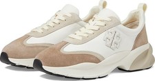 Tory Burch Womens Good Luck Trainers, White/N...