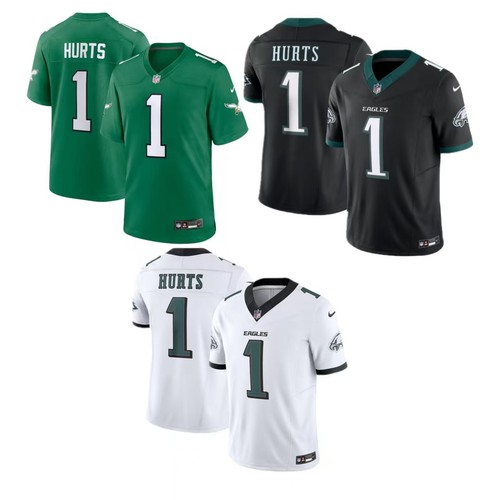Men’s Philadelphia Eagles Jalen Hurts #1 Football Vapor Jersey