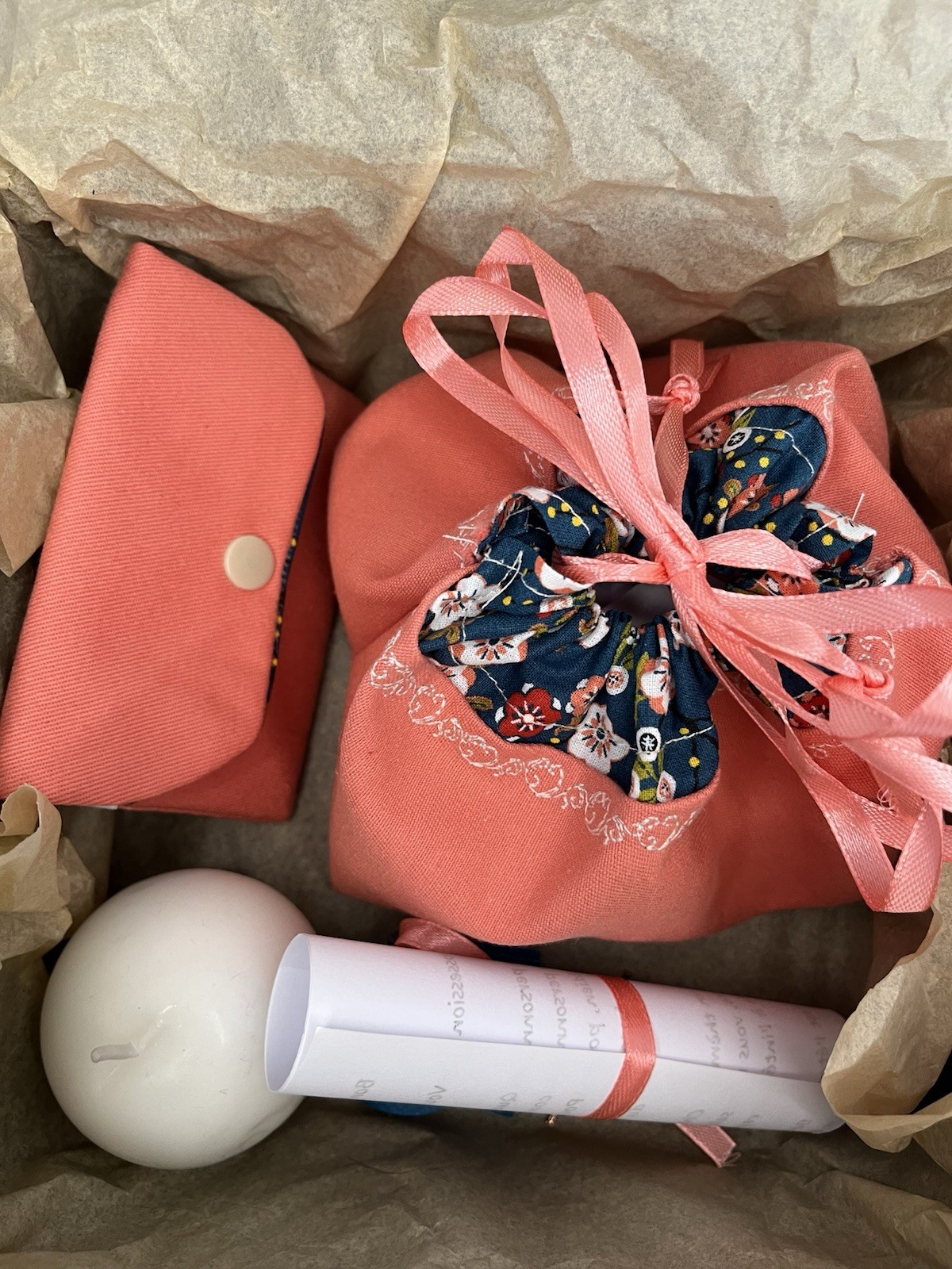 Coffret cadeau Douces Pensées avec cartes positives pour offrir un moment de bien-être