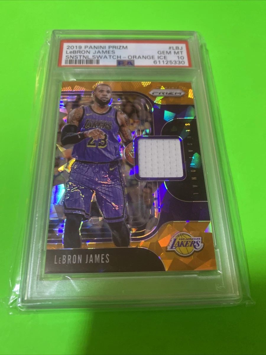 LeBron James Basketball Trading Cards 2019-20 Panini Prizm Set