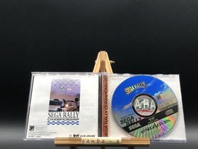 Sega Rally Championship w/spine (Sega Saturn,1995) from japan