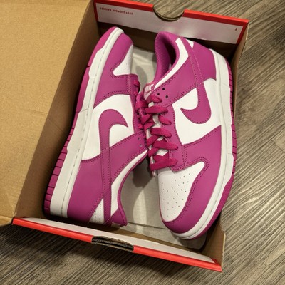 Nike Dunk Low GS Active Fuchsia Size 6Y FJ0704-100