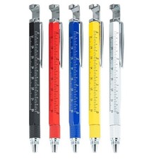 Tragbarer Gel Tintenstift mit Messschieber und Lineal für tägliches Schreiben und Messen