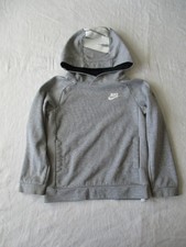 NIKE Hooded Sweatshirt Kids 6 Medium Gray