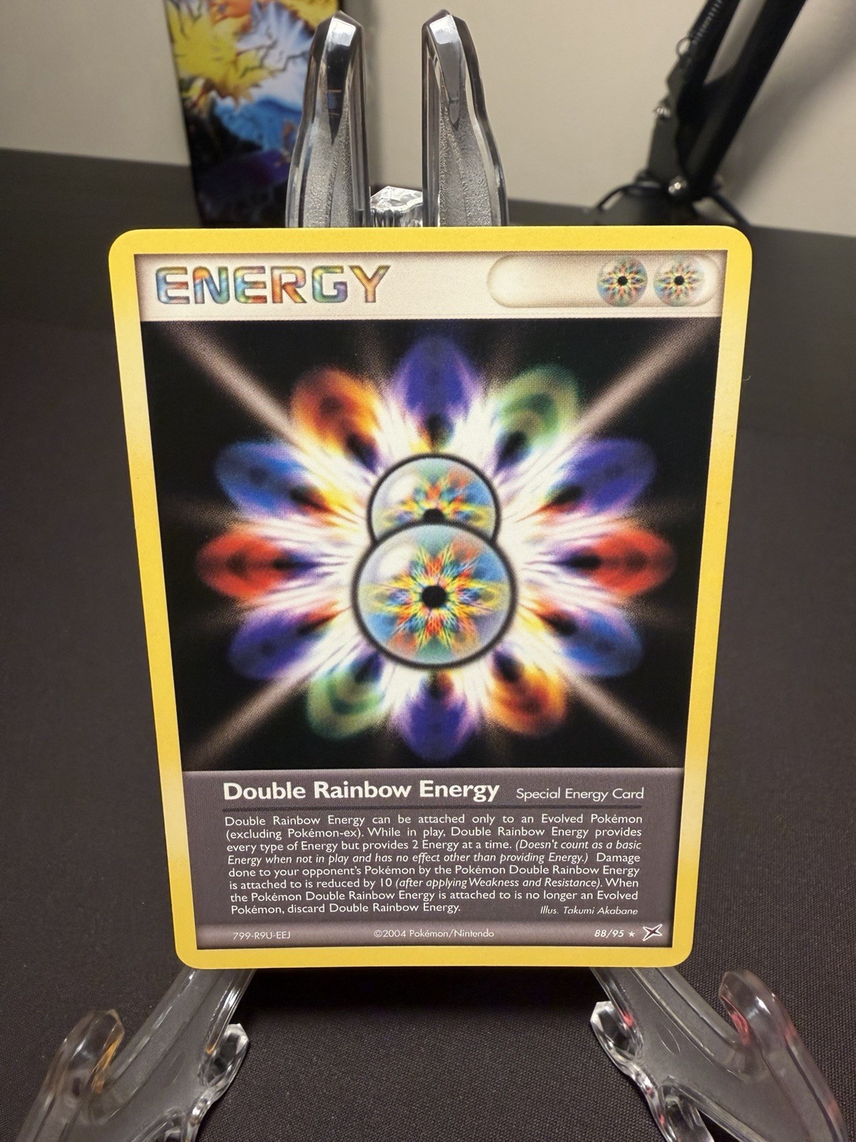 Pokemon TCG Double Rainbow Energy 88/95 Team Magma & Team Aqua Regular LP/NM