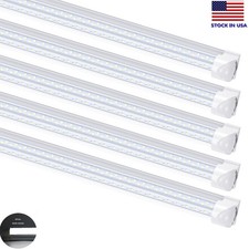 120W 72W 8FT Led Shop Light Fixture Led Tube Light 8" T8 Integrated Warehouse