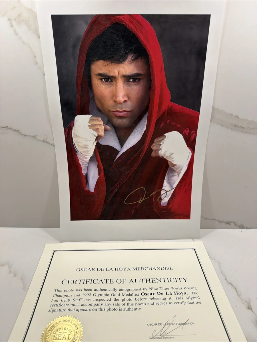 Oscar De La Hoya Signed Photo for sale | eBay
