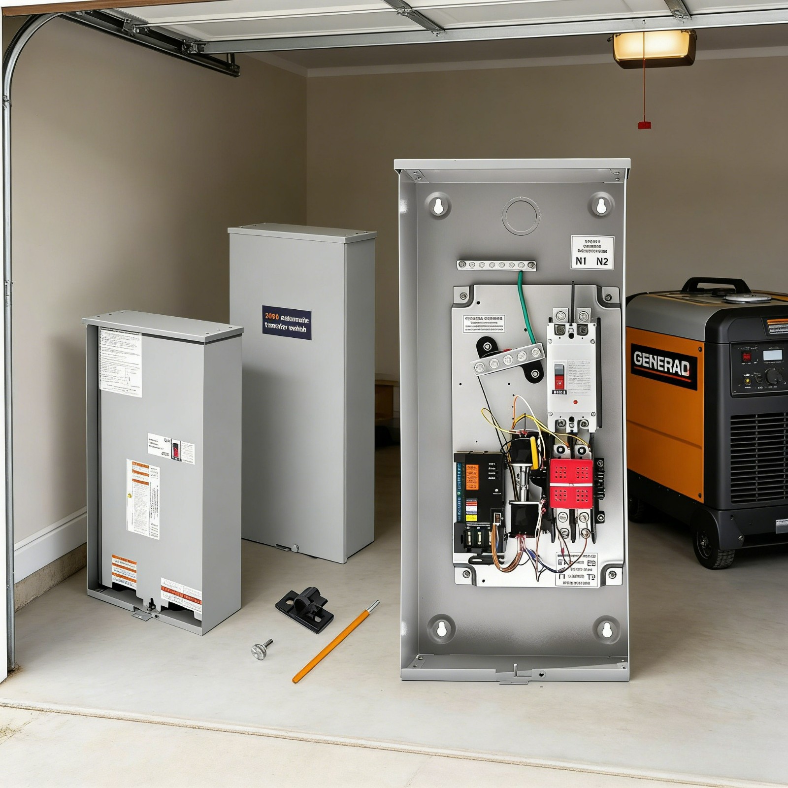 200 Amp Automatic Transfer Switch w/Power Management for Generac RXSW200A3