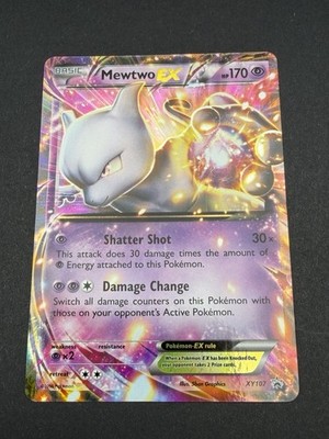 Pokémon TCG Mewtwo EX XY107 XY Black Star Promo Holo Card 2016 NM Condition