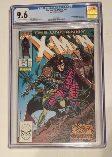 X-MEN #266 CGC 9.6  CGC  GRADED FIRST APP GAMBIT KEY 1990
