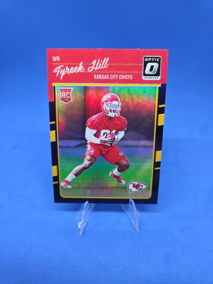 2016 Donruss Optic - Rookies Purple #117 Tyreek Hill (RC)