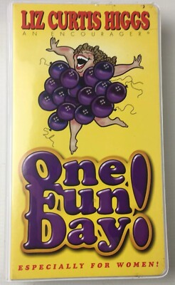 Liz Curtis Higgs One Fun Day Audio Cassettes Live Recording 1999 Inspirational