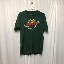 Minnesota Wild 47 Brand T Shirt Size Small Green Super Rival Short Sleeve NEW