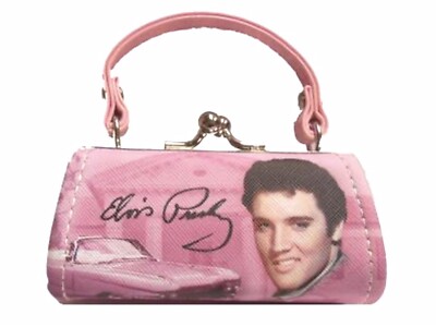 ELVIS PRESLEY MINI CLUCH PURSE W/ GUITARS ON SPECIAL OFFER