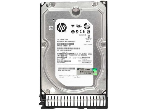 Disque Dur HP 1To 656108-001 SATA 6Gb/s 2.5 Pouces - Renouvelé