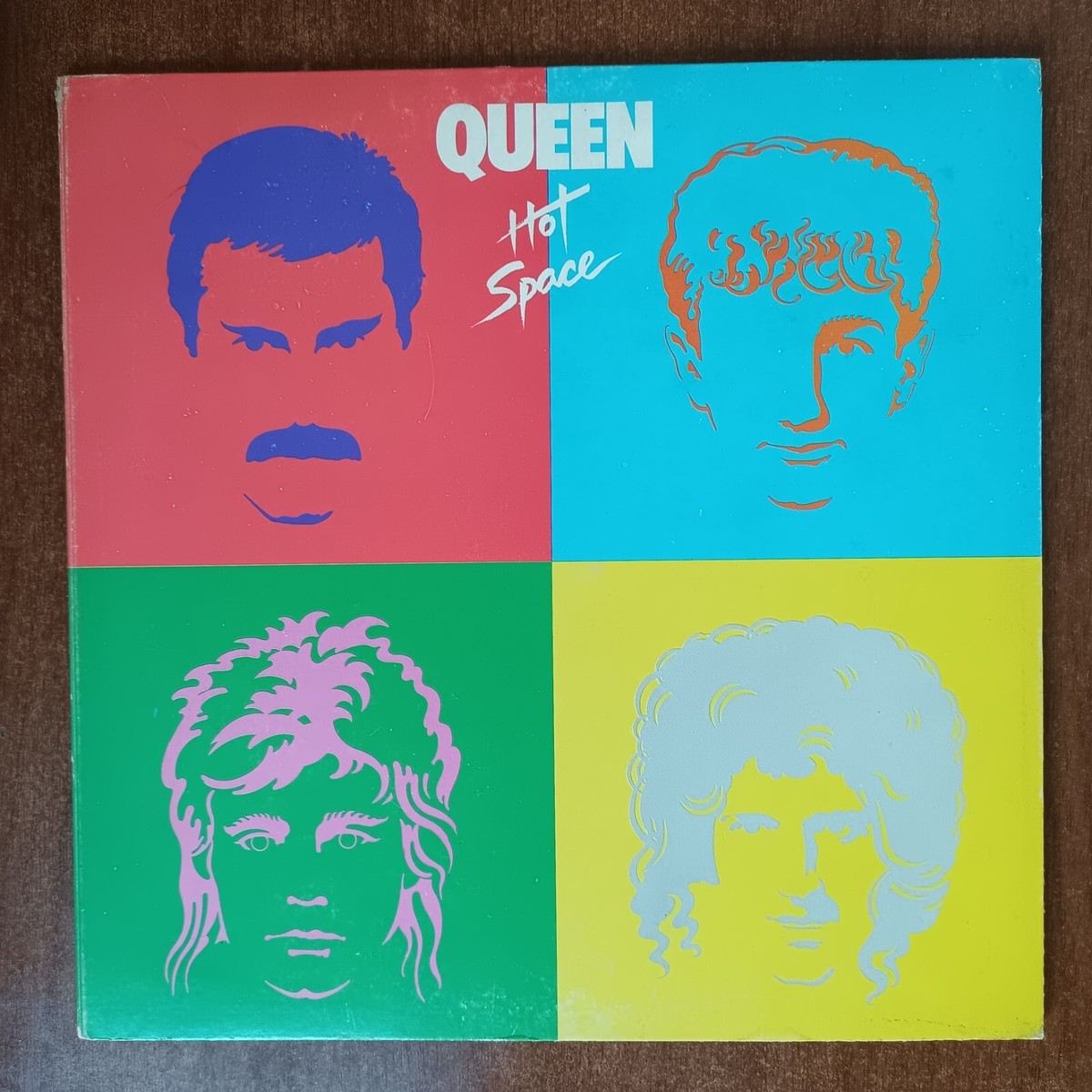 Queen ‎– Hot Space [1982] Vinyl LP Electronic Synth Pop Glam Rock