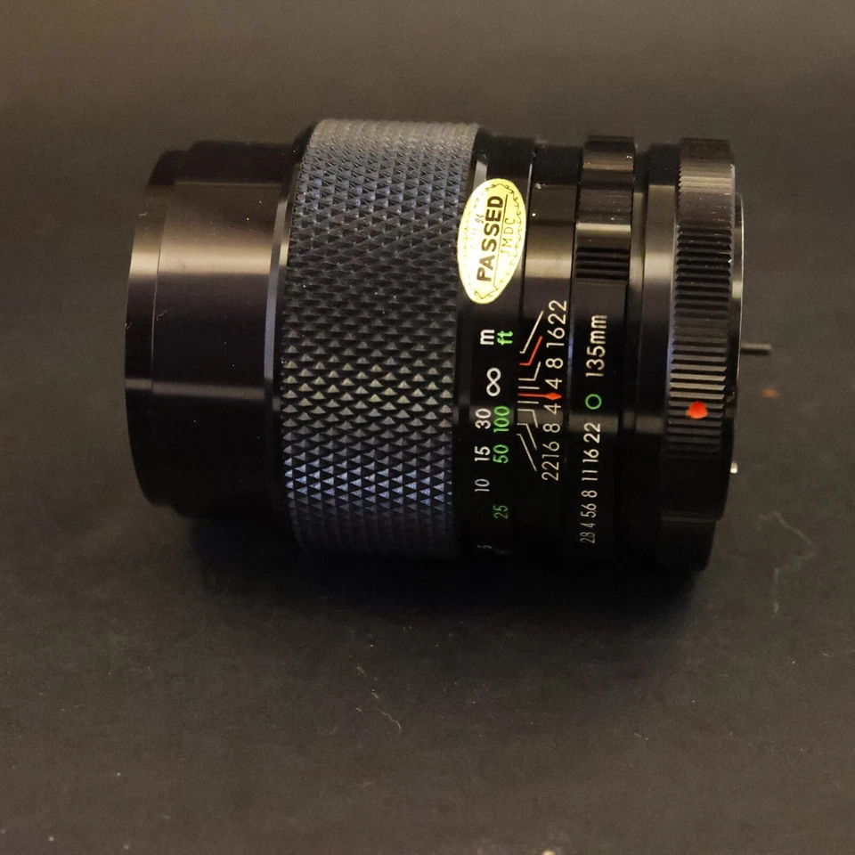 🟢 Tele Auto 135mm f2.8 Lens - Used, Good Condition, Soligor Untested (like new) - Immagine 3 di 4