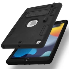 For Apple iPad 9th Generation 10.2 in Case Shockproof Heavy Duty Kickstand Cover