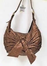 NEW CANDICE METALLIC BRONZE,BROWN STAR BRITE HOBO, SHOULDER SHOULDER BAG