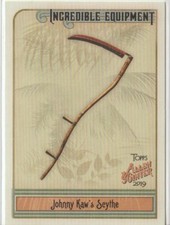 2019 Topps Allen & Ginter Incredible Equipment #IE-20 Johnny Kaw's Scythe