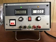 Kepco Power Supply Model MSK 40-2.5M Output DC: 0-40 V, 0-2.5A works great