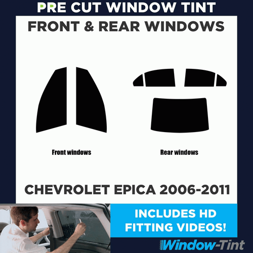 For Chevrolet Epica 2006-11 Full Pre Cut Window Tint Kit Front & Rear Film - Picture 2 of 10