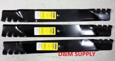 set of 3 lawn mower mulching blades to Fit John Deere 50"  AM39966 M86209