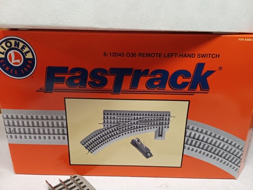 C-7 Lionel Fastrack 036 LH remote switch 6-12045 tested, works good #04 - 第 3/8 張圖片