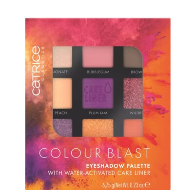 Lidschattenpalette -neu -von CATRICE-Cruelty-Free-Colour Blast Eyeshadow.  