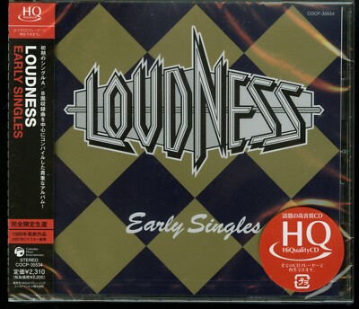Loudness Early Singles CD new Japan press 