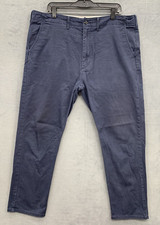 Levi's Stauss Co Chino Pants Mens Size 38 X 30 Blue Well Loved CW-1619 Broken In
