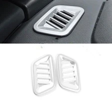 For Nissan Altima Teana 19-22 Matte Silver Dashboard Air Outlet Vent Cover Trim